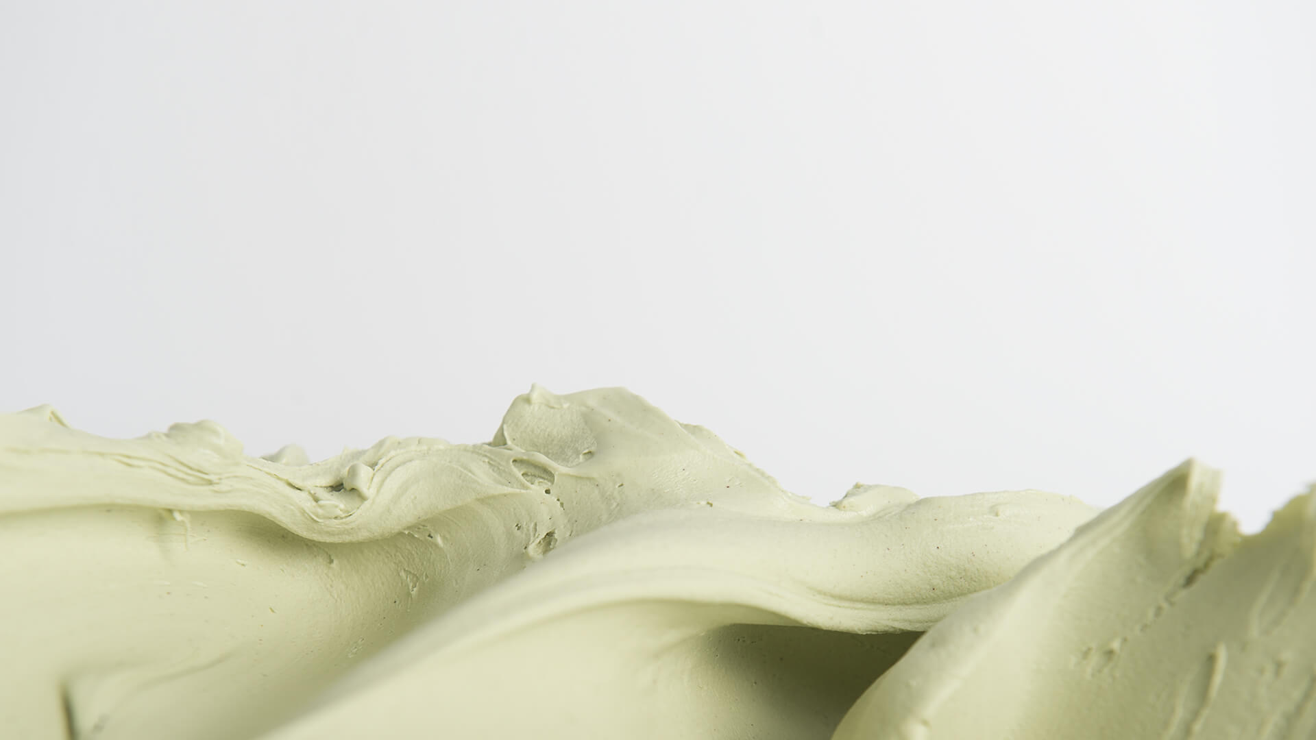 Helado de pistacho de primera calidad